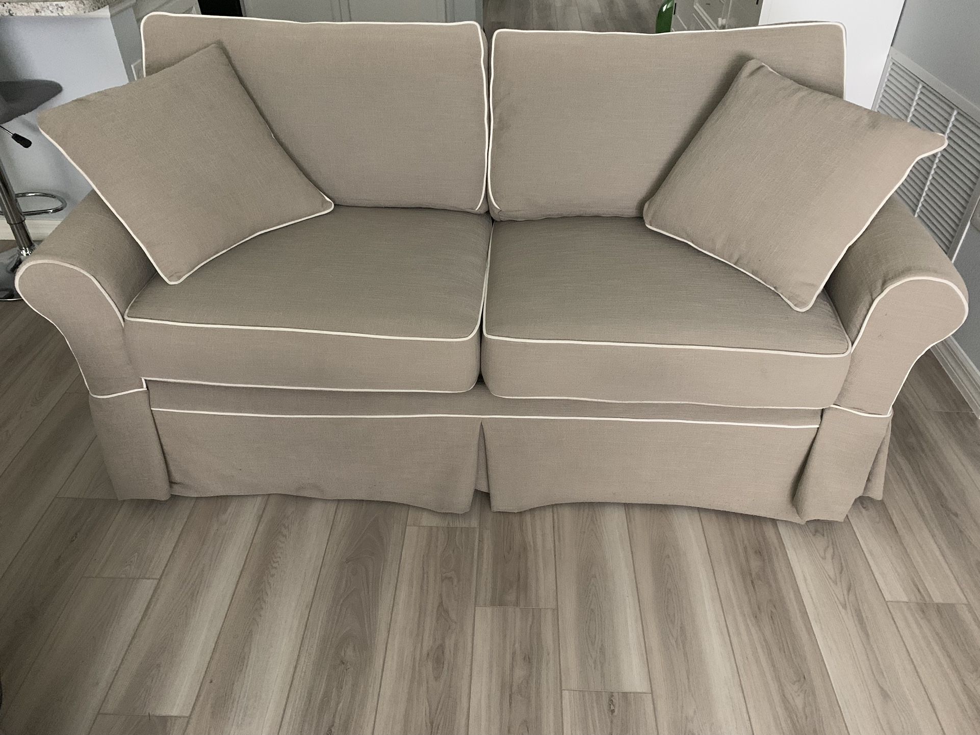 Excellent Feather Down Loveseat