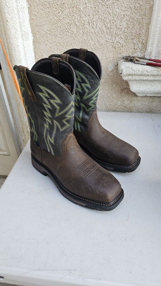 Size 11.5 D Ariat Work Boots Composite Toe