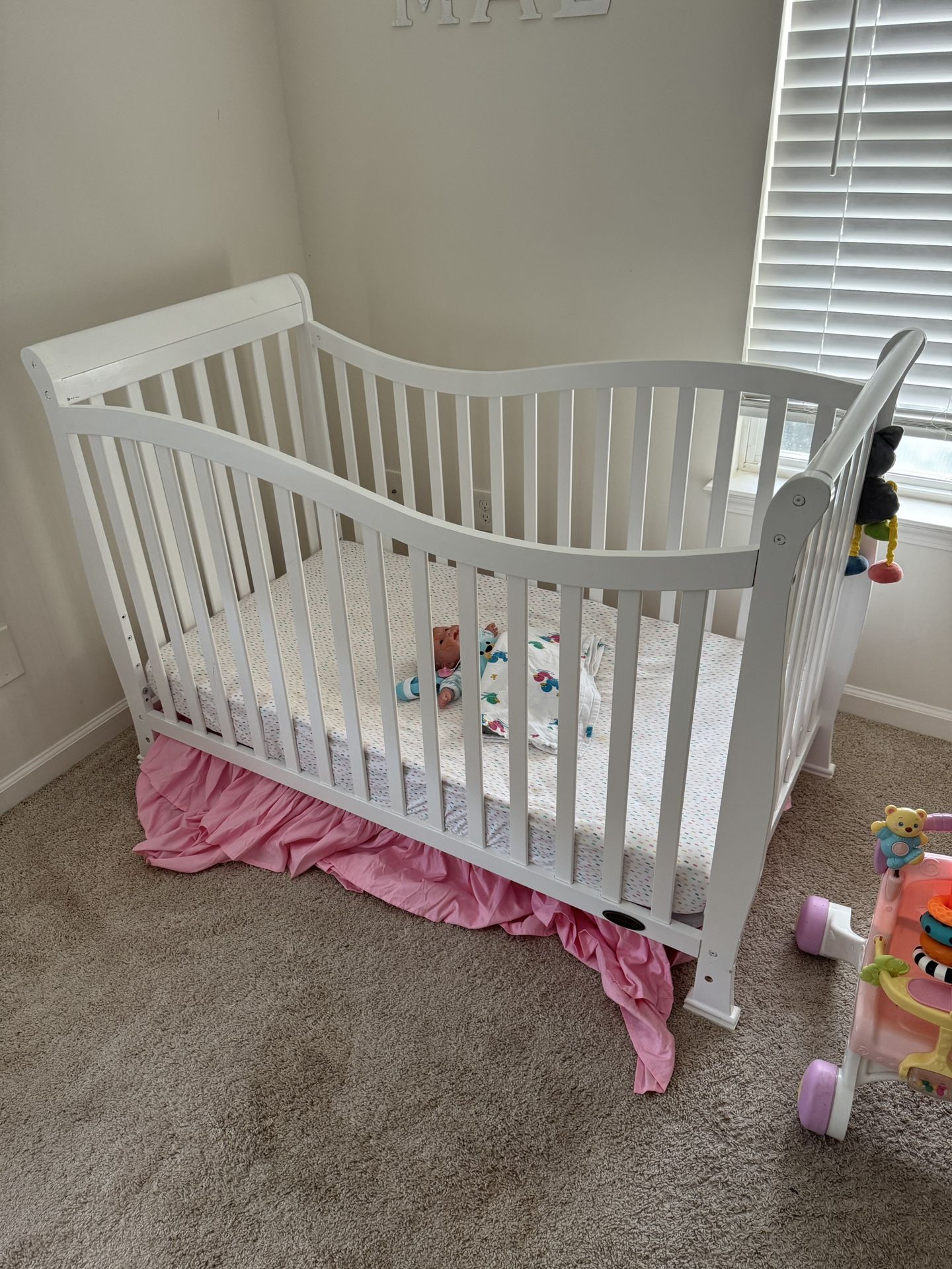 Baby Crib With Mattress
