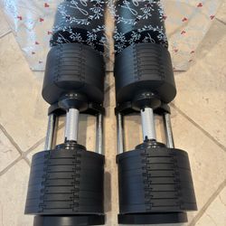 Adjustable Dumbbells 80Ibs | Home Gym