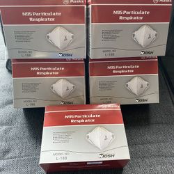 Mascarilla Niosh N95 . 20 Piezas Por Caja $8 Por Caja