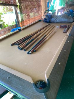 Free pool table