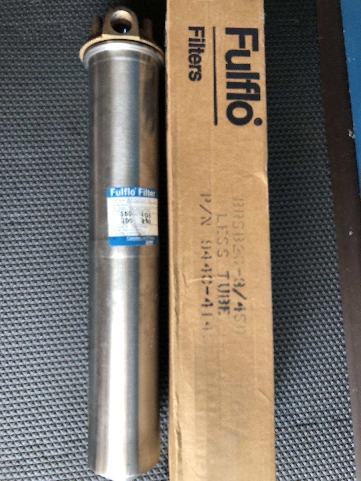 FulFlo Water Filter Housing Stainless Steel