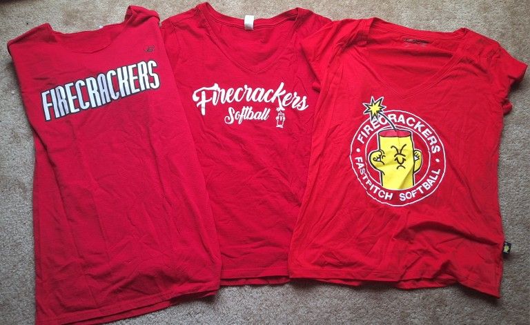 Firecrackers Mom Shirts Large