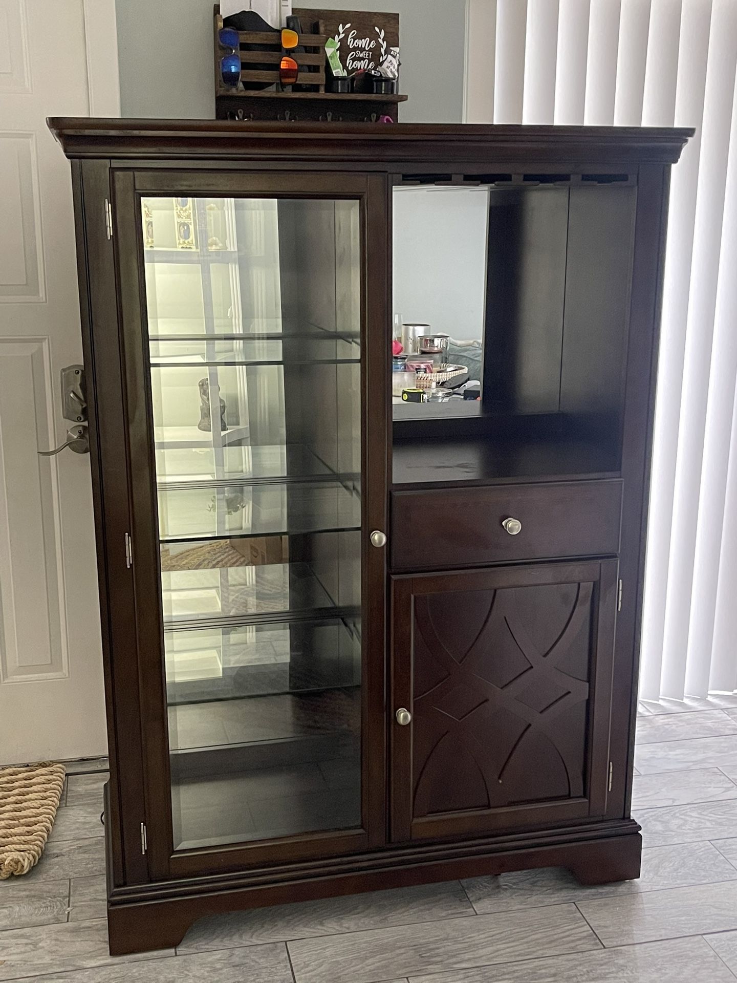 FREE Curio Bar China Cabinet