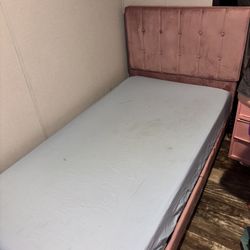 Twin Bed Set- Frame & Mattress