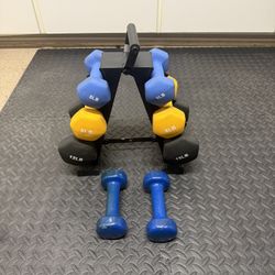  Dumbbell Set with Stand Extra  Set Of Dumbbells