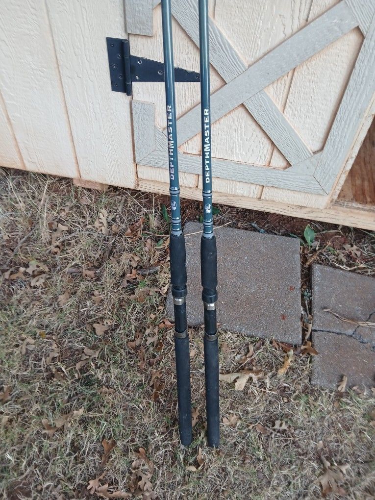 2 DepthMaster Trolling Rods
