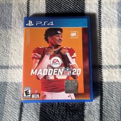 PS4 Madden 20
