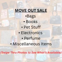 Moving Sale: Part #1