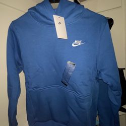 Blue Nike Hoodie