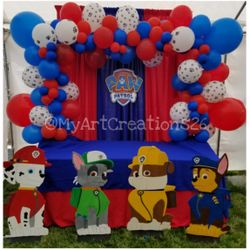 Paw Patrol setup