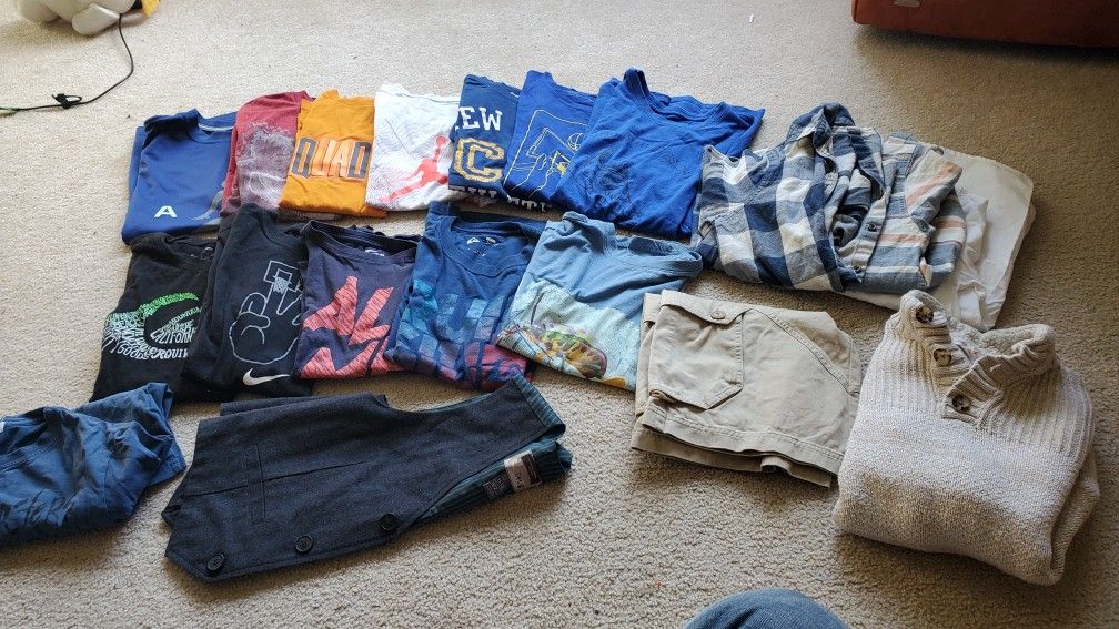 Boys Clothes Lot. Size M AND L
