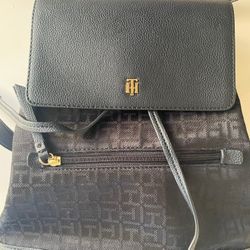 Tommy Hilfiger Mini Black Backpack Size 12x13x5