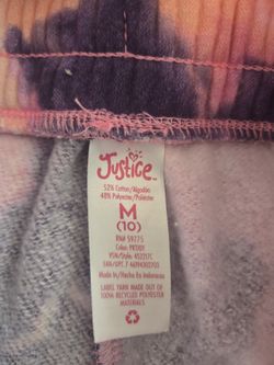 Size 10 Girls Pant And Hoodie Set 