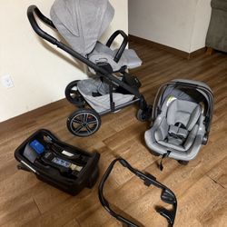 Nuna Mixx Stroller and Car seat 