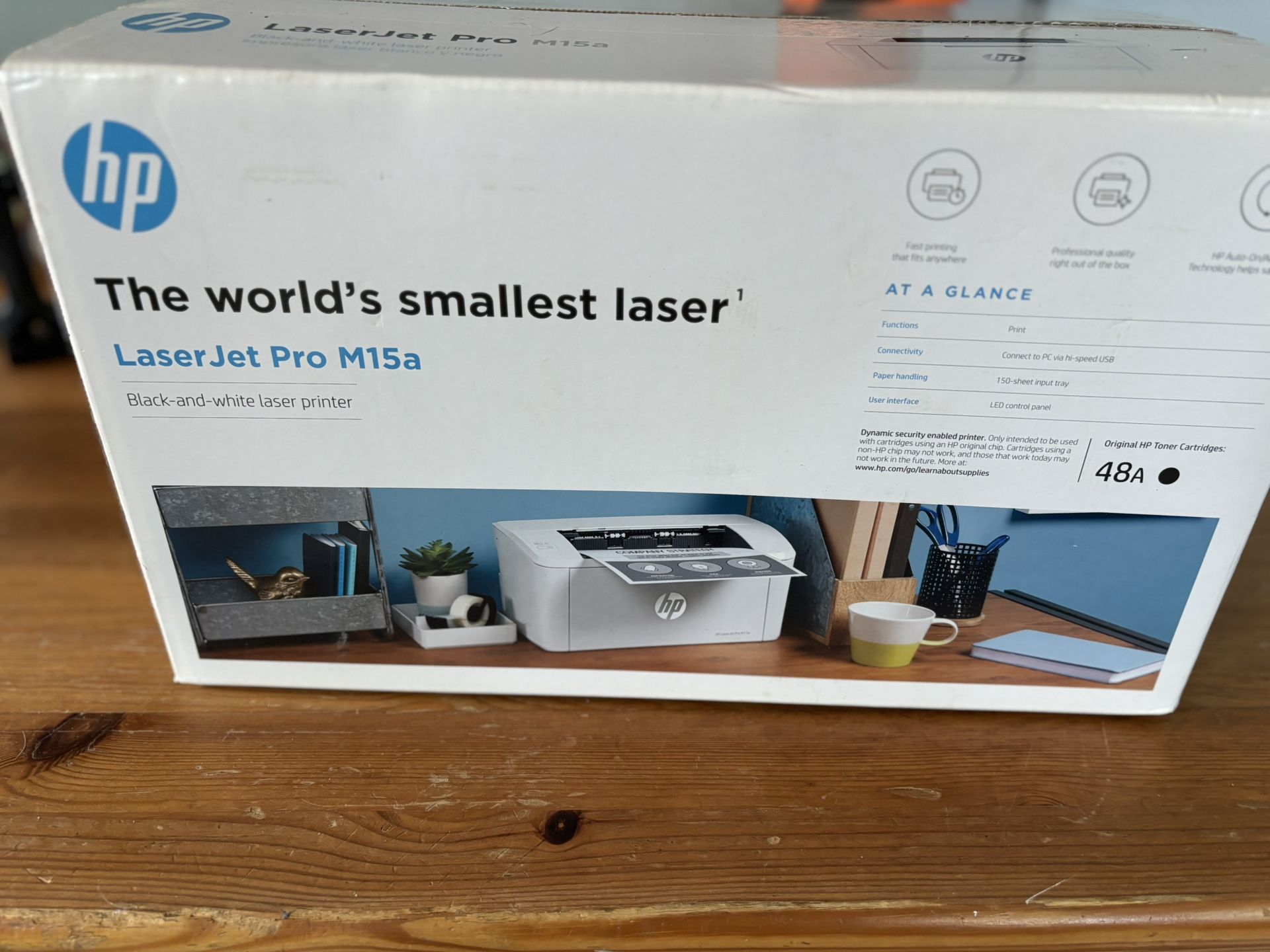HP black and white laser printer