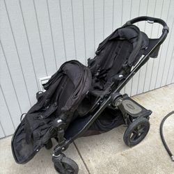 City select double Stroller With Glider Board 