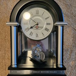 Harley Davidson Clock.