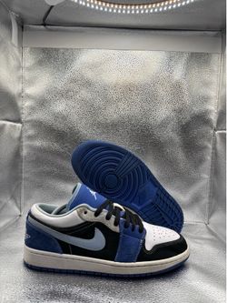 Air Jordan 1 low racer blue white