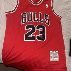 Mitchell And Ness 1(contact info removed) Micheal Jordan Jersey