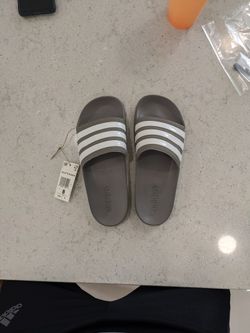 Brand New Male Addidas Slides Size 8