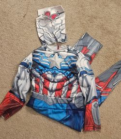 Kids Captain America Costume Set with Mask