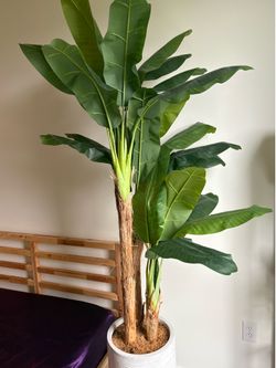 Large Artificial Banana Tree Plant