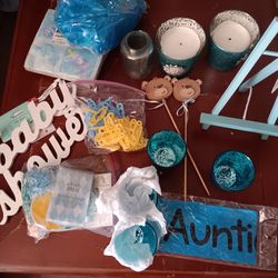 New Boy Baby Shower Decorations