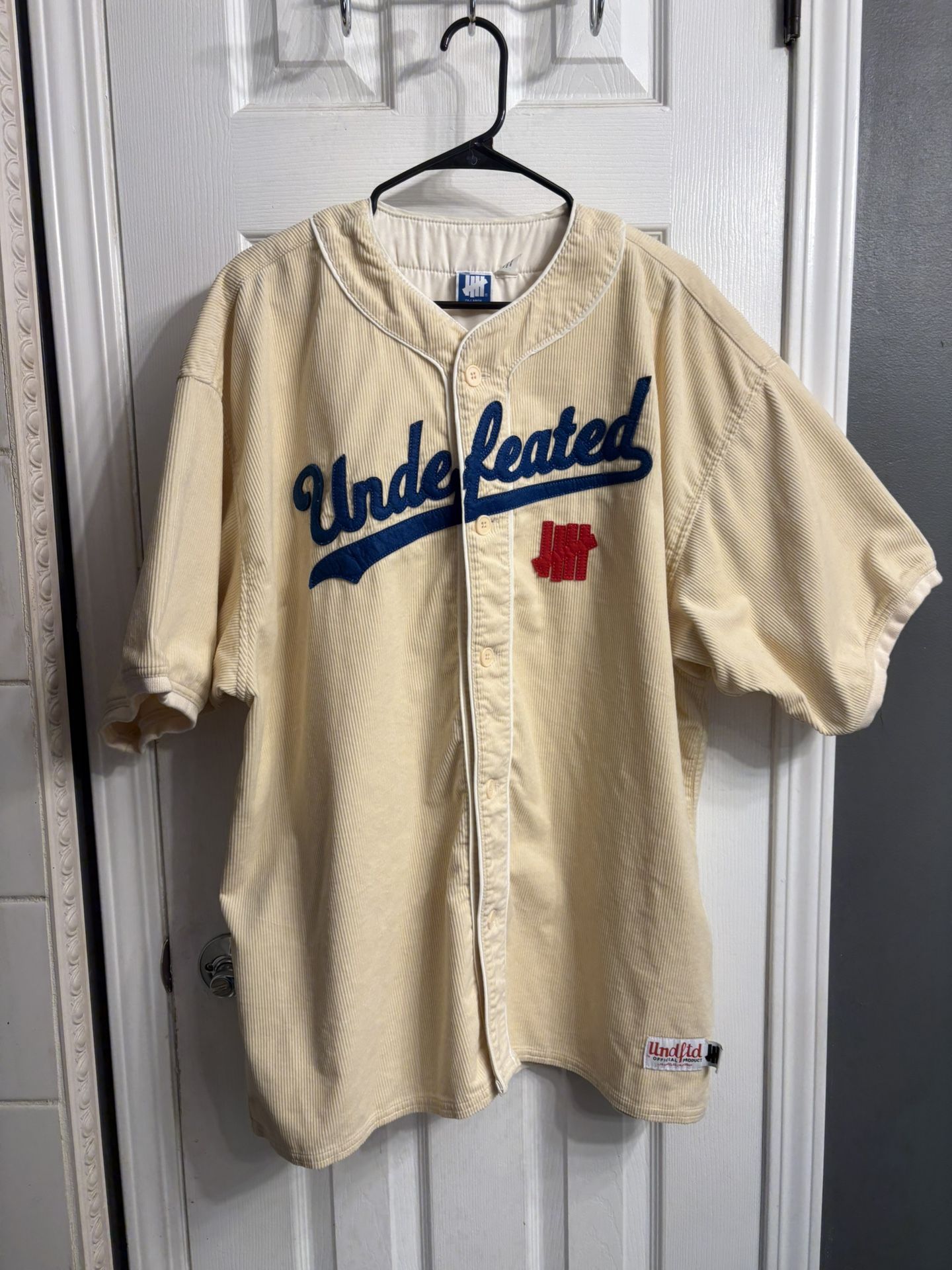 Undefeated Dodgers Corduroy Baseball Jersey for Sale in Los