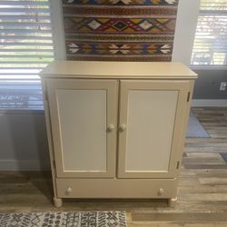 Five Drawer Hutch Dresser Cabinet Storage