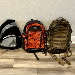 3 Backpack Sold Together 