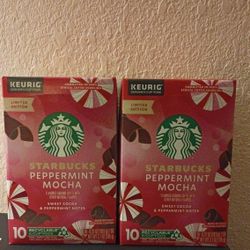 Starbucks Peppermint Mocha K-Cup Coffee  