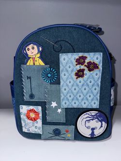Coraline Denim Mini Backpack