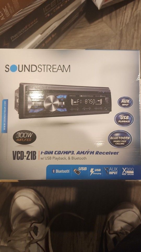 Sound Stream Detach Face Bluetooth Cd