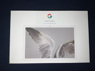 Google Pixel Tablet with Charging Speaker Dock — 128GB, Porcelain — Brand New, Factory Sealed
