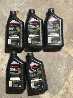 OEM Factory Toyota Brand Full Synthetic 0W-16 Oil 5-Quarts (1 Gallon)