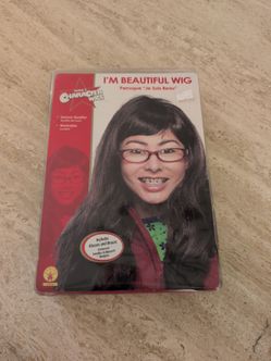 I'm Beautiful Wig, Brown, Women's Halloween Costume Accessory, Rubie's #51670, Brand New in Package