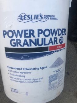 Chlorine best brand !! I payed 400$!