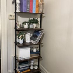 5-Shelf Ladder Bookshelf OBO