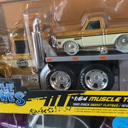 Flat Bed With 1972 Chevrolet C10 Pickup 