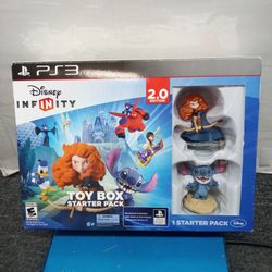 Sony PlayStation 3 - PS3 - Disney Infinity 2.0 Toy Box Starter Pack factory sealed