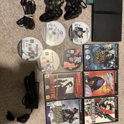 PlayStation 2 PS2 + 10 Games (hablo Espanol)