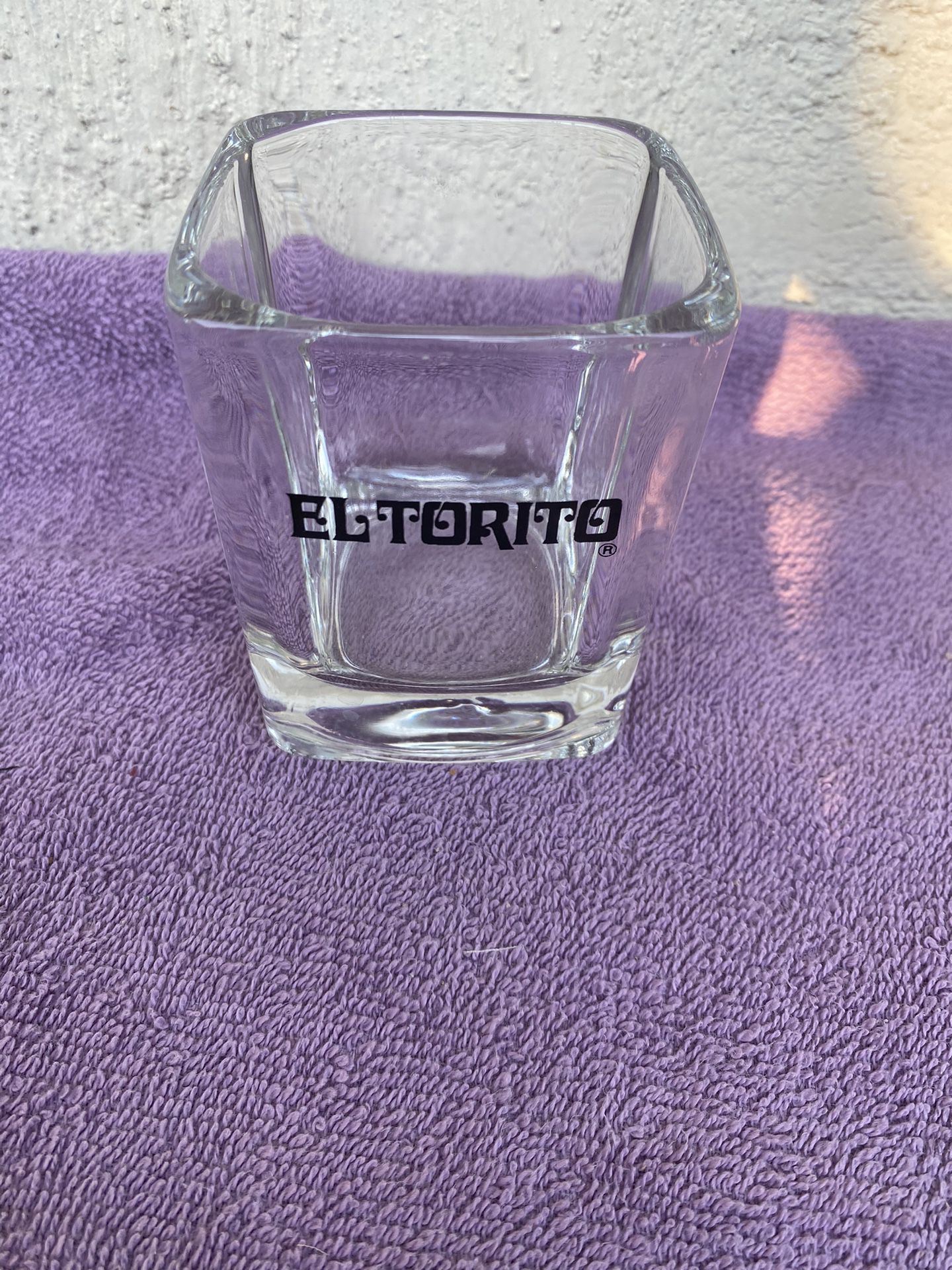 Vintage EL TORITO Whiskey Glass