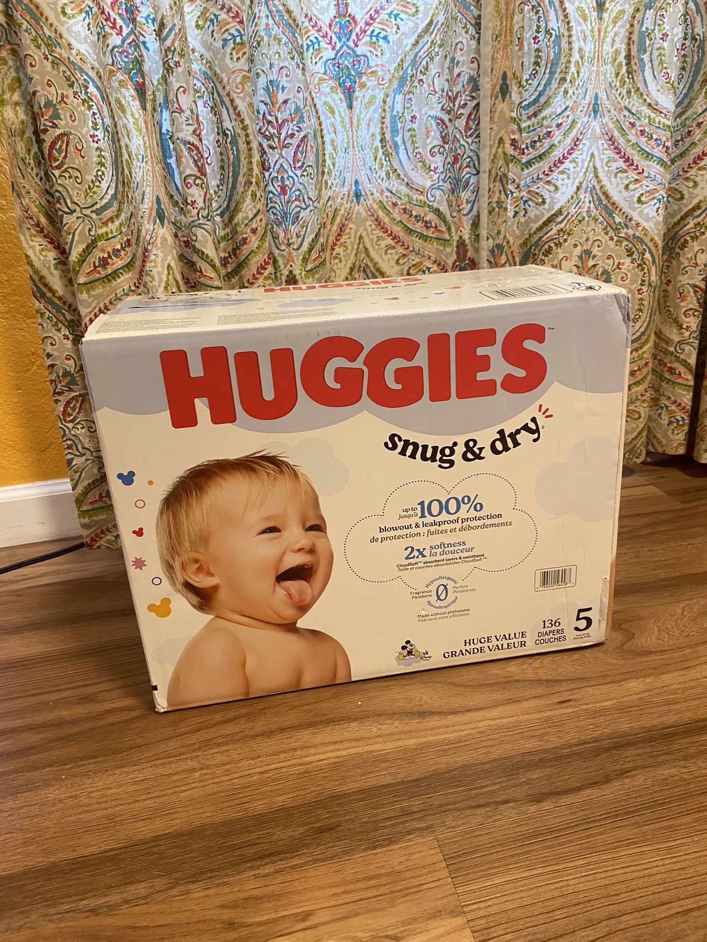 Huggies Size 5 136 Diapers