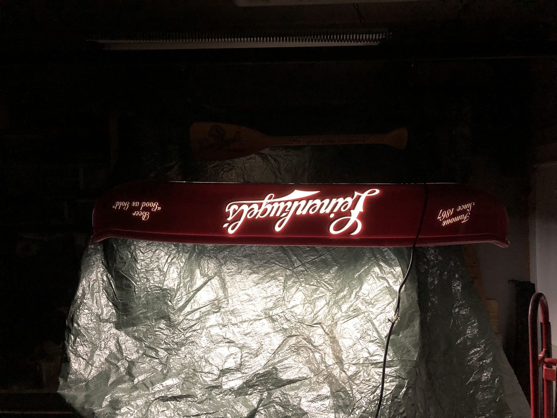 Leinenkugels pool table light canoe for Sale in Woodstock, IL OfferUp