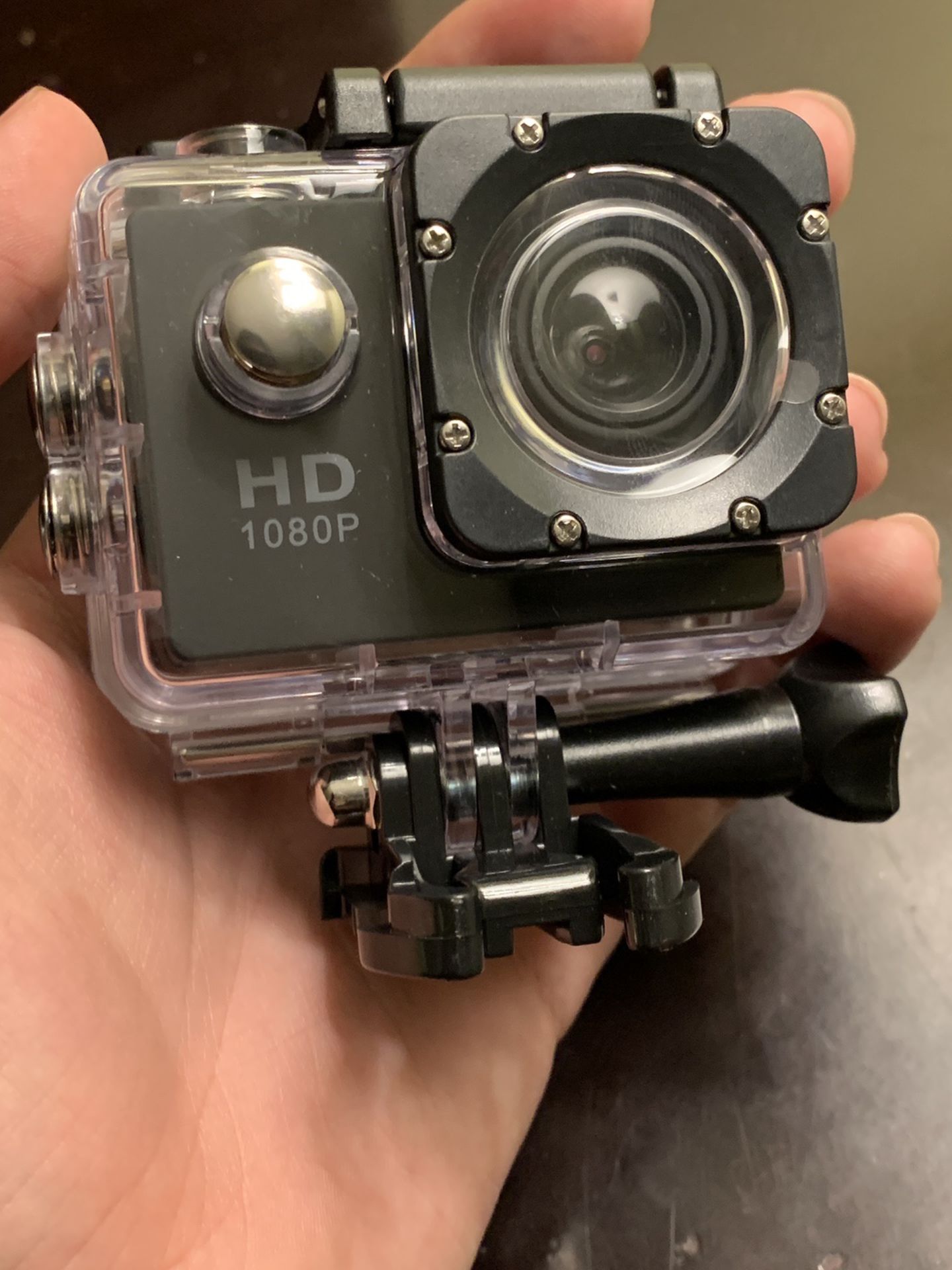Full HD 1080P Action Camera with all Mounts and Waterproof Material