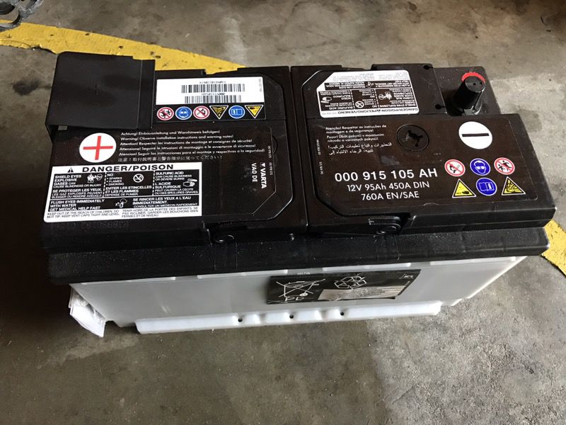 Varta Battery for Audi for Sale in Pomona, CA - OfferUp