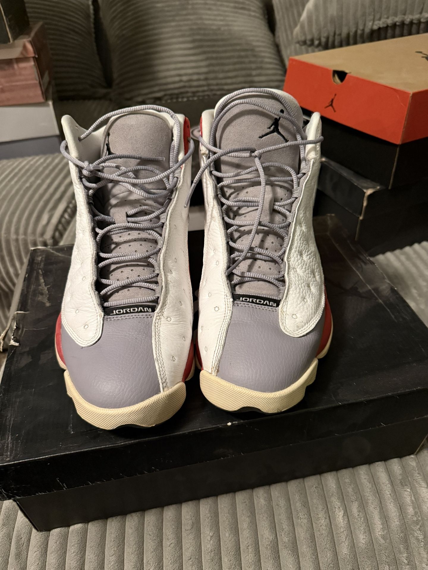 Jordan 13 Grey Toes