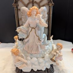 Beautiful Divine Angel Musical Statue